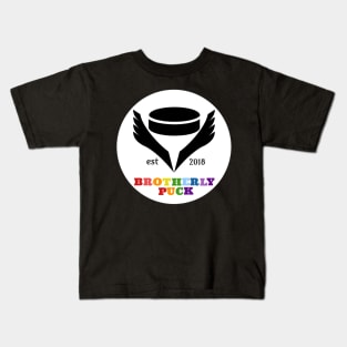 Brotherly Puck is for everyone Kids T-Shirt